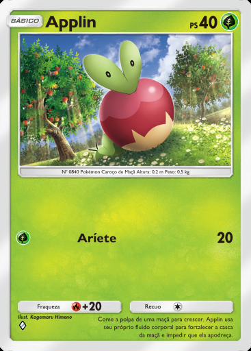 Applin #006 · Bosque dos Eevee (A3b)