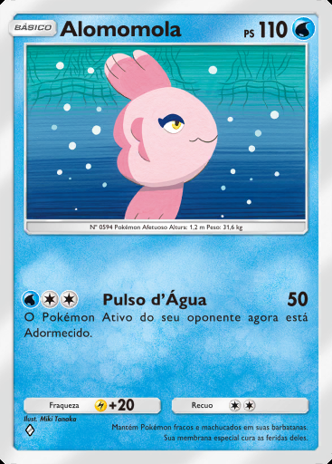 Alomomola #021 · Bosque dos Eevee (A3b)