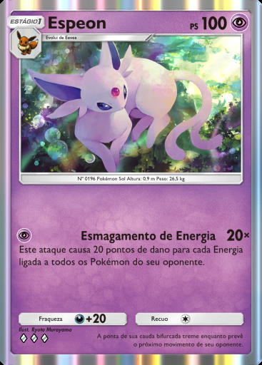 Espeon #028 · Bosque dos Eevee (A3b)
