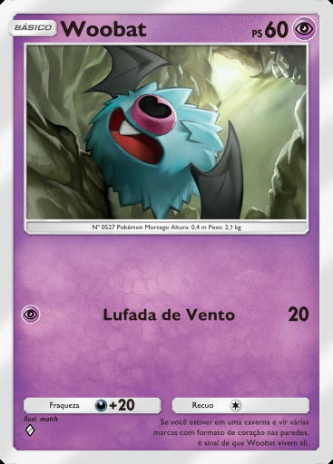 Woobat #029 · Bosque dos Eevee (A3b)