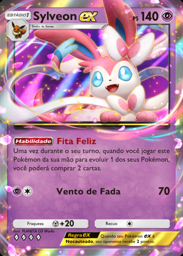 Sylveon ex #034 · Bosque dos Eevee (A3b)