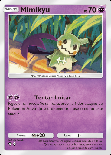 Mimikyu #035 · Bosque dos Eevee (A3b)