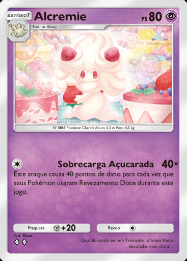 Alcremie #037 · Bosque dos Eevee (A3b)