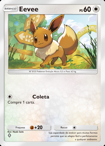 Eevee #055 · Bosque dos Eevee (A3b)