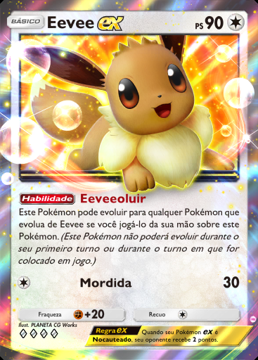 Eevee ex #056 · Bosque dos Eevee (A3b)