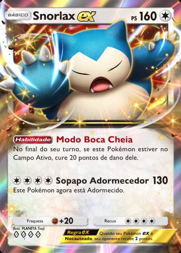 Snorlax ex #057 · Bosque dos Eevee (A3b)