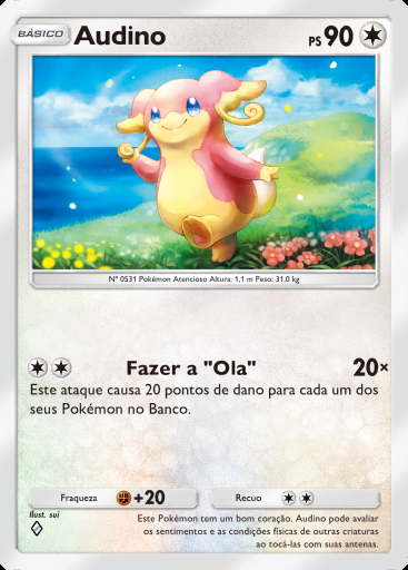 Audino #061 · Bosque dos Eevee (A3b)