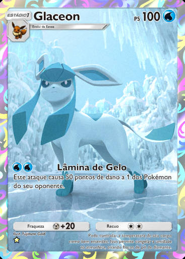Glaceon #073 · Bosque dos Eevee (A3b)