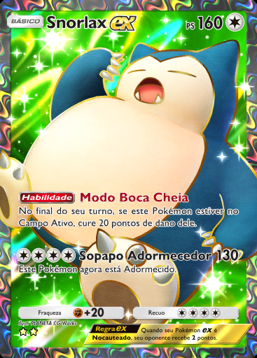 Snorlax ex #084 · Bosque dos Eevee (A3b)