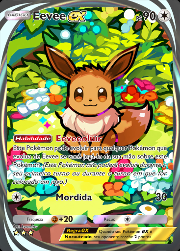 Eevee ex #092 · Bosque dos Eevee (A3b)