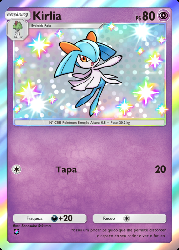 Kirlia #098 · Bosque dos Eevee (A3b)
