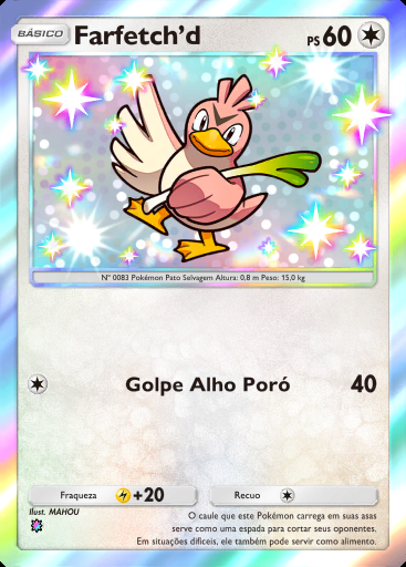Farfetch’d #102 · Bosque dos Eevee (A3b)