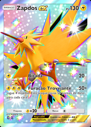 Zapdos ex #105 · Bosque dos Eevee (A3b)