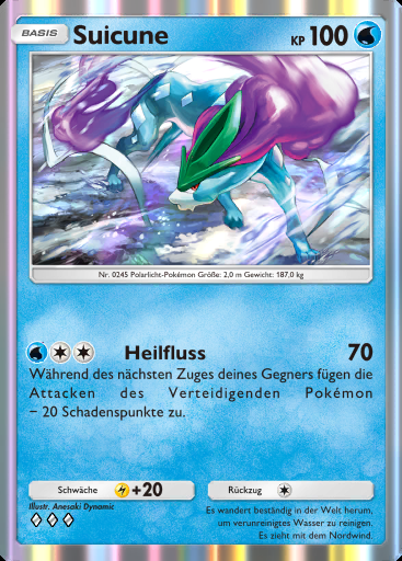 Suicune #059 · Weisheit von Meer und Himmel (A4)