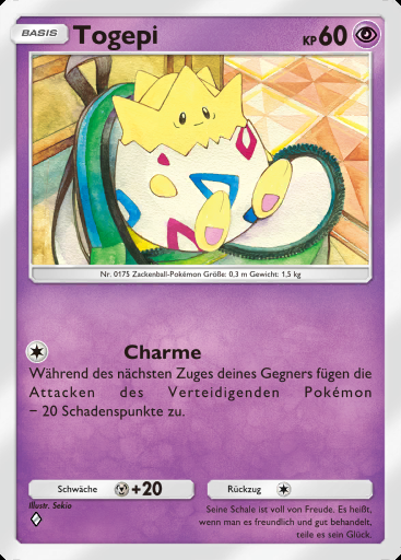 Togepi #078 · Weisheit von Meer und Himmel (A4)