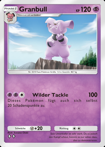 Granbull #089 · Weisheit von Meer und Himmel (A4)