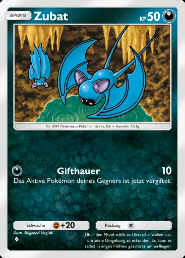 Zubat #107 · Weisheit von Meer und Himmel (A4)