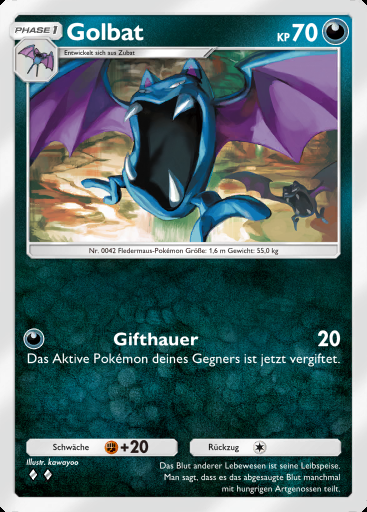 Golbat #108 · Weisheit von Meer und Himmel (A4)