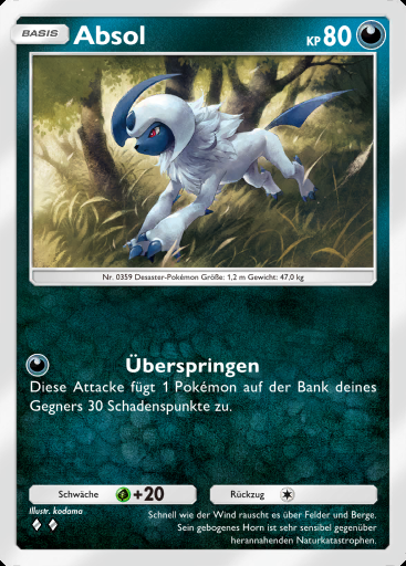 Absol #120 · Weisheit von Meer und Himmel (A4)