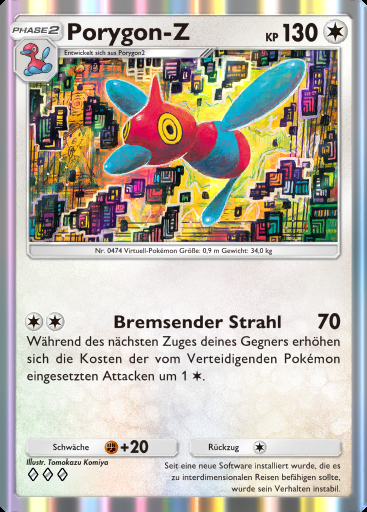 Porygon-Z #137 · Weisheit von Meer und Himmel (A4)