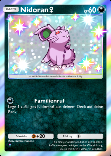 Nidoran♀ #223 · Weisheit von Meer und Himmel (A4)