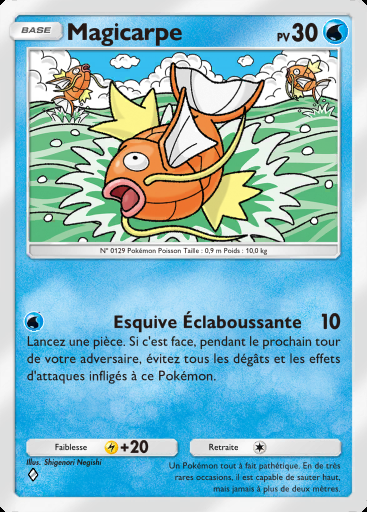 Magicarpe #044 · Sagesse entre Ciel et Mer (A4)