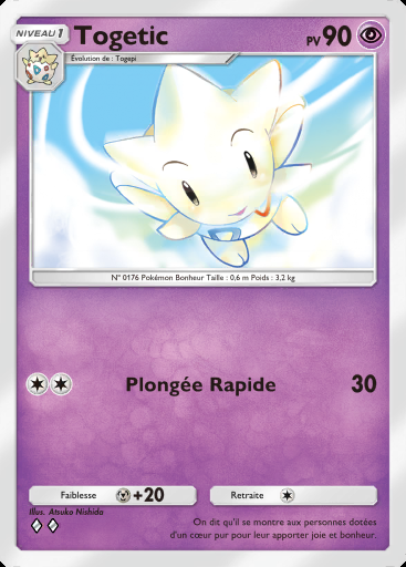 Togetic #079 · Sagesse entre Ciel et Mer (A4)