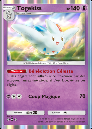 Togekiss #080 · Sagesse entre Ciel et Mer (A4)