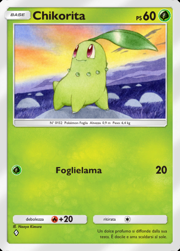 Chikorita #008 · La Via del Cielo e del Mare (A4)