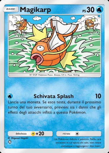 Magikarp #044 · La Via del Cielo e del Mare (A4)