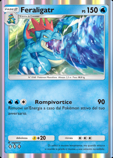 Feraligatr #048 · La Via del Cielo e del Mare (A4)