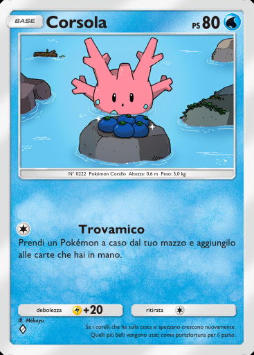 Corsola #054 · La Via del Cielo e del Mare (A4)