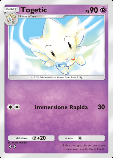 Togetic #079 · La Via del Cielo e del Mare (A4)