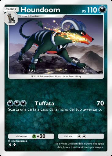 Houndoom #118 · La Via del Cielo e del Mare (A4)