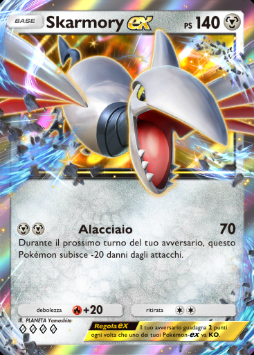 Skarmory-ex #124 · La Via del Cielo e del Mare (A4)