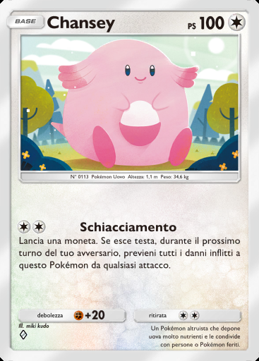 Chansey #131 · La Via del Cielo e del Mare (A4)