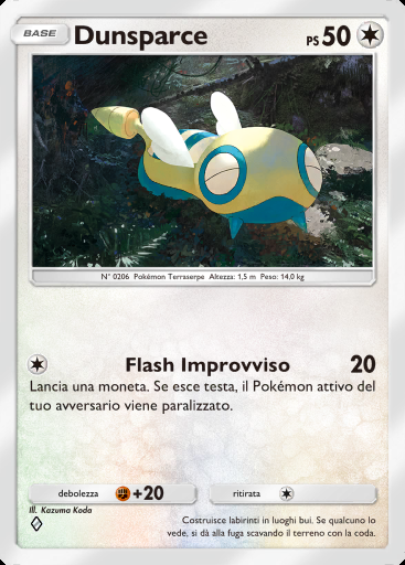 Dunsparce #144 · La Via del Cielo e del Mare (A4)