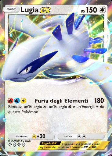 Lugia-ex #149 · La Via del Cielo e del Mare (A4)