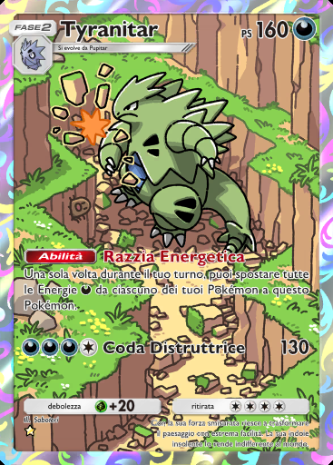 Tyranitar #179 · La Via del Cielo e del Mare (A4)