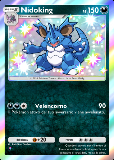 Nidoking #228 · La Via del Cielo e del Mare (A4)
