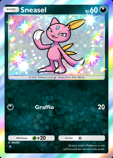 Sneasel #229 · La Via del Cielo e del Mare (A4)