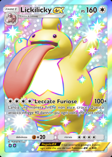 Lickilicky-ex #239 · La Via del Cielo e del Mare (A4)
