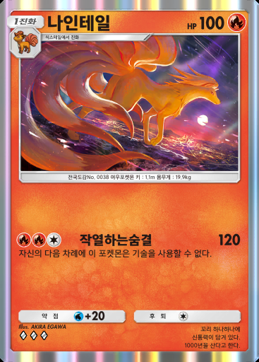 나인테일 #026 · 하늘과 바다의 인도 (A4)