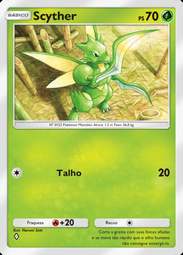 Scyther #006 · Sabedoria dos Céus e Mares (A4)