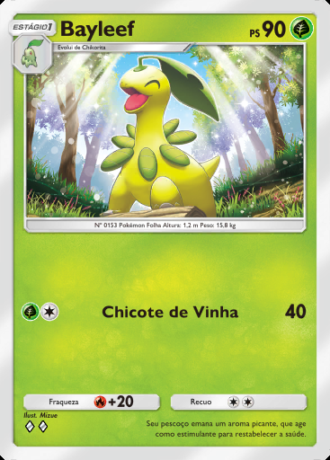Bayleef #009 · Sabedoria dos Céus e Mares (A4)