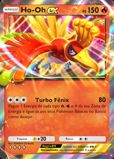 Ho-Oh ex #034 · Sabedoria dos Céus e Mares (A4)