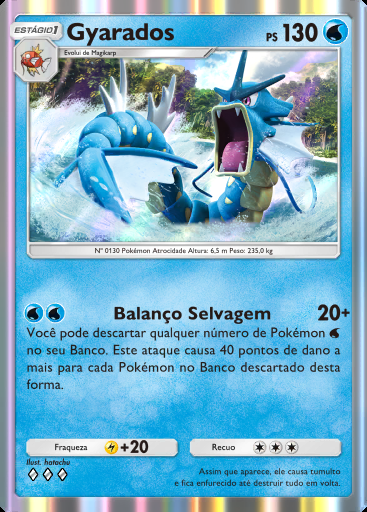 Gyarados #045 · Sabedoria dos Céus e Mares (A4)