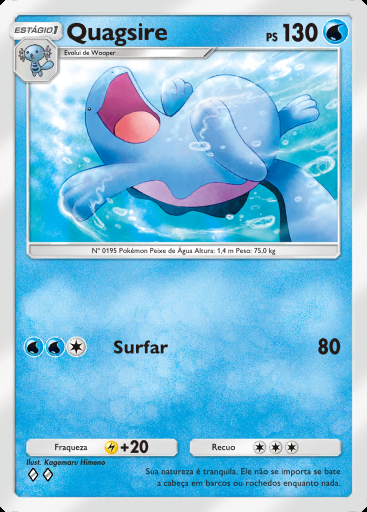 Quagsire #052 · Sabedoria dos Céus e Mares (A4)