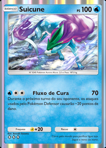 Suicune #059 · Sabedoria dos Céus e Mares (A4)