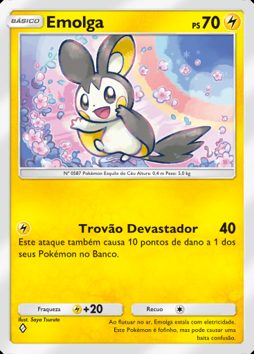 Emolga #072 · Sabedoria dos Céus e Mares (A4)